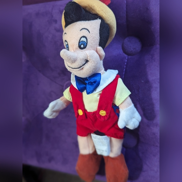 Vintage 1999 Disney Pinocchio Bean Bag plush set of 3. - Picture 8 of 13